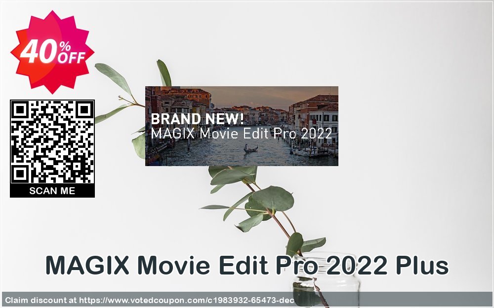 MAGIX Movie Edit Pro 2022 Plus Coupon, discount Exclusive: Discount Movie Edit Pro PLus. Promotion: Buy MAGIX Movie Premium PRO Plus with discount