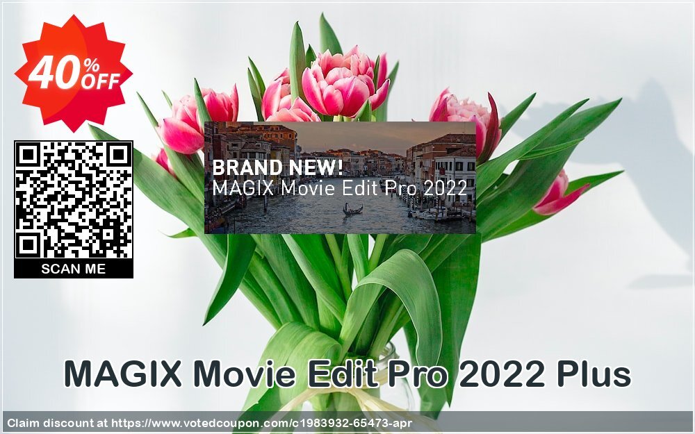 MAGIX Movie Edit Pro 2022 Plus Coupon, discount Exclusive: Discount Movie Edit Pro PLus. Promotion: Buy MAGIX Movie Premium PRO Plus with discount