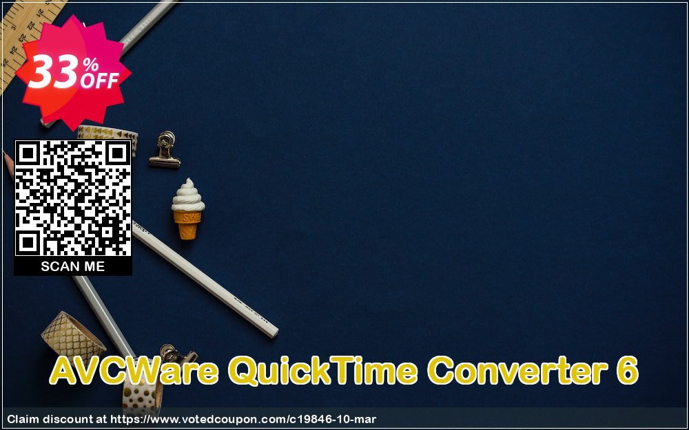 AVCWare QuickTime Converter 6 Coupon Code Apr 2024, 33% OFF - VotedCoupon