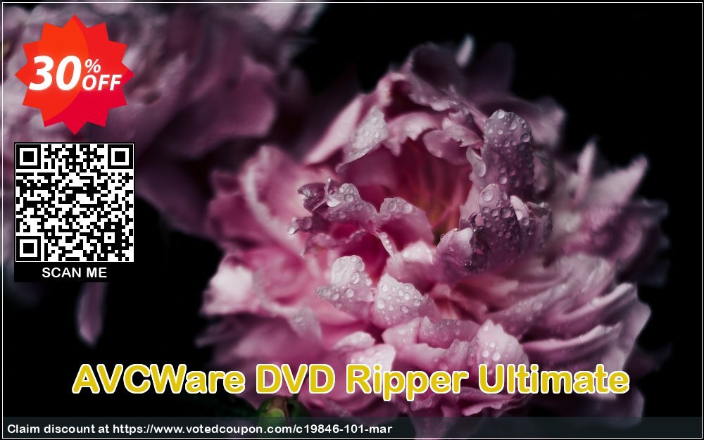 AVCWare DVD Ripper Ultimate Coupon, discount AVCWare coupon (19846). Promotion: AVCWare coupon discount codes