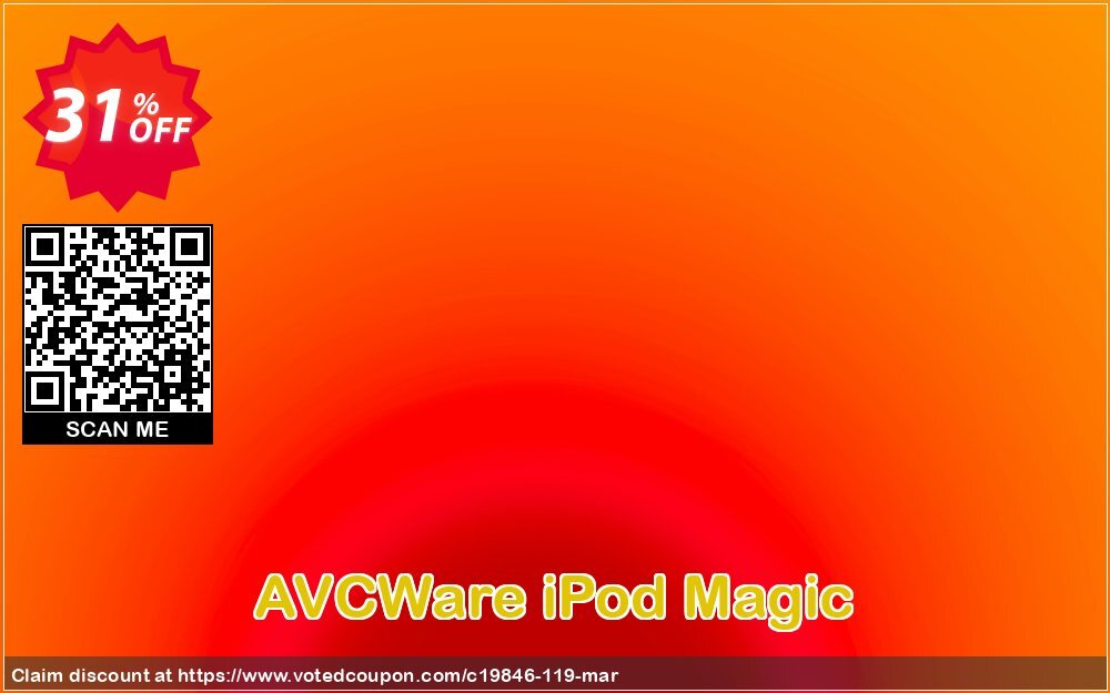 AVCWare iPod Magic Coupon, discount AVCWare coupon (19846). Promotion: AVCWare coupon discount codes