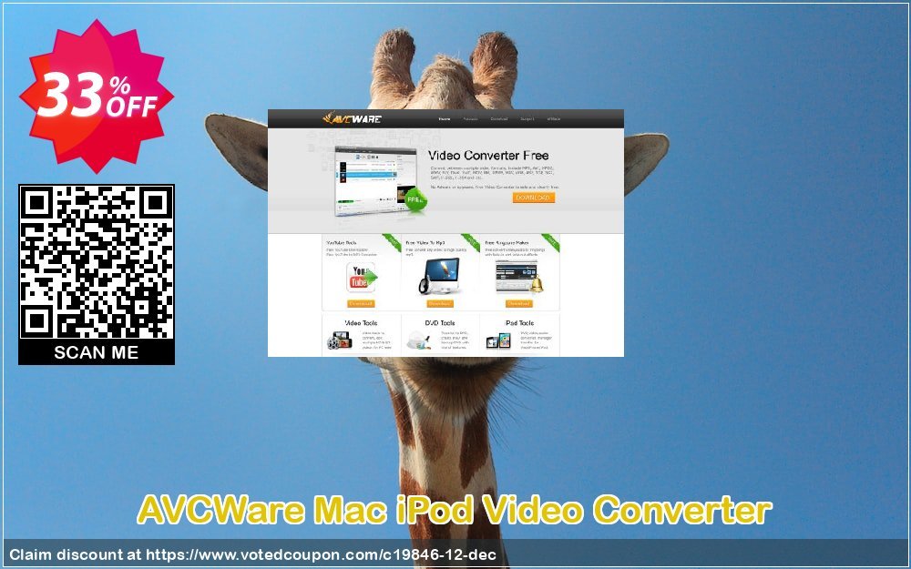 AVCWare MAC iPod Video Converter Coupon, discount AVCWare coupon (19846). Promotion: AVCWare coupon discount codes