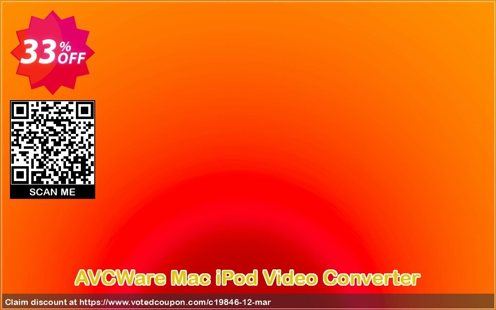 AVCWare MAC iPod Video Converter Coupon, discount AVCWare coupon (19846). Promotion: AVCWare coupon discount codes