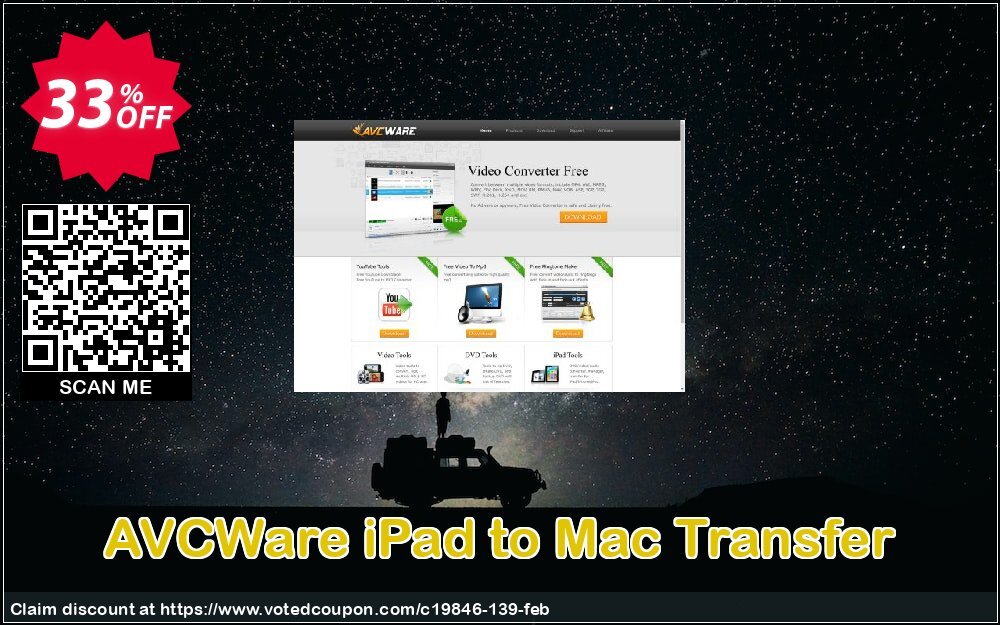 AVCWare iPad to MAC Transfer Coupon, discount AVCWare coupon (19846). Promotion: AVCWare coupon discount codes