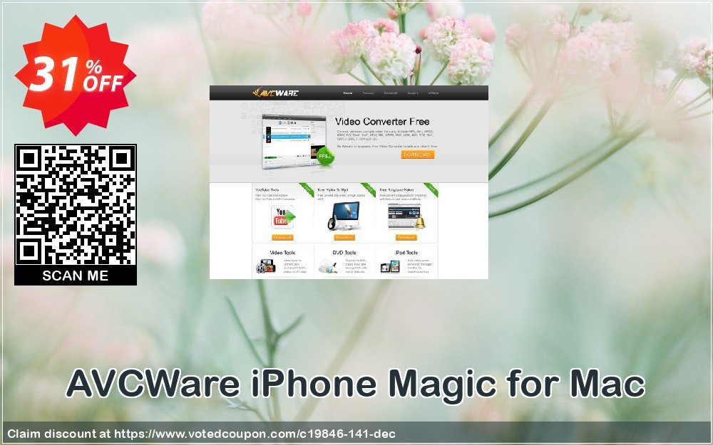 AVCWare iPhone Magic for MAC Coupon, discount AVCWare coupon (19846). Promotion: AVCWare coupon discount codes