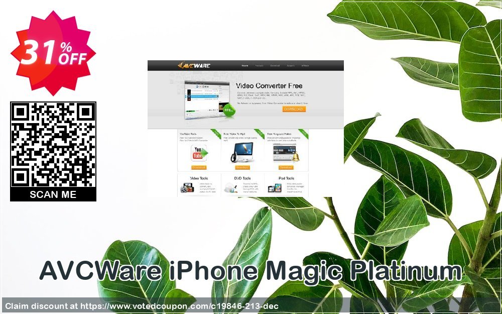 AVCWare iPhone Magic Platinum Coupon Code May 2024, 31% OFF - VotedCoupon