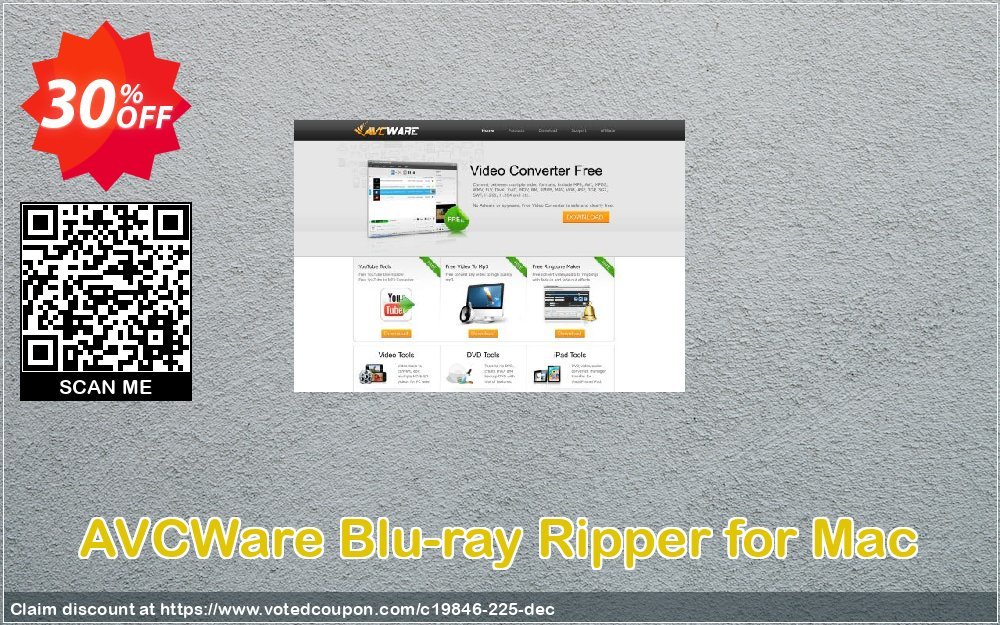 AVCWare Blu-ray Ripper for MAC Coupon, discount AVCWare coupon (19846). Promotion: AVCWare coupon discount codes