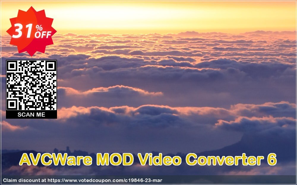 AVCWare MOD Video Converter 6 Coupon Code May 2024, 31% OFF - VotedCoupon