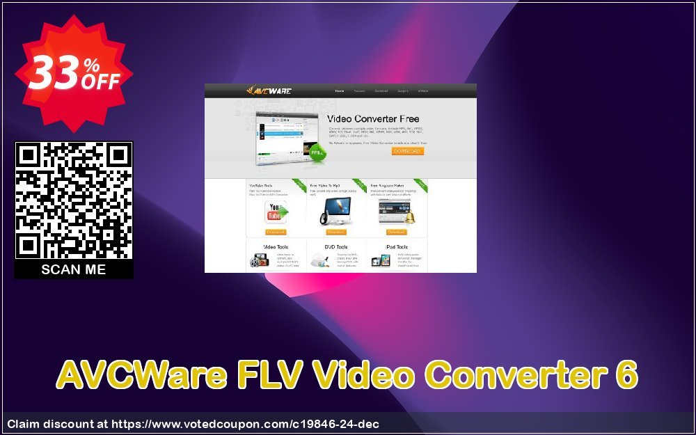 AVCWare FLV Video Converter 6 Coupon Code Apr 2024, 33% OFF - VotedCoupon