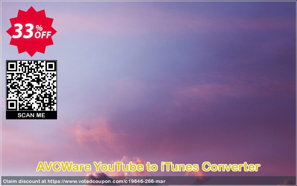 AVCWare YouTube to iTunes Converter Coupon Code Apr 2024, 33% OFF - VotedCoupon