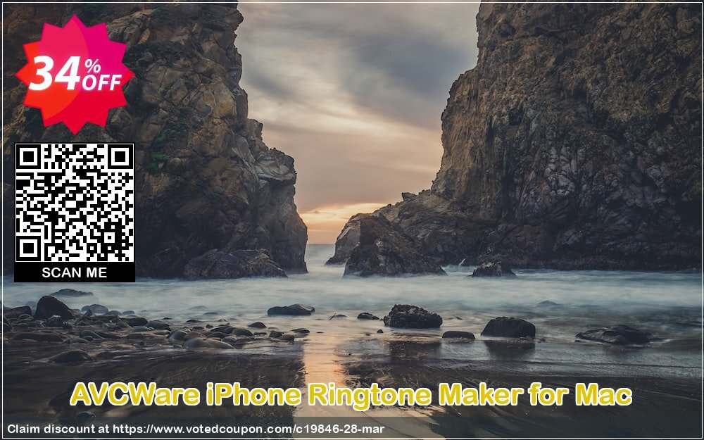 AVCWare iPhone Ringtone Maker for MAC Coupon, discount AVCWare coupon (19846). Promotion: AVCWare coupon discount codes