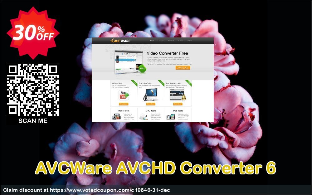 AVCWare AVCHD Converter 6 Coupon, discount AVCWare coupon (19846). Promotion: AVCWare coupon discount codes