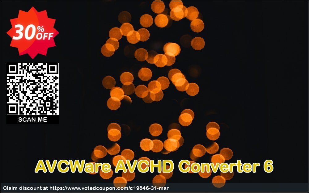 AVCWare AVCHD Converter 6 Coupon, discount AVCWare coupon (19846). Promotion: AVCWare coupon discount codes