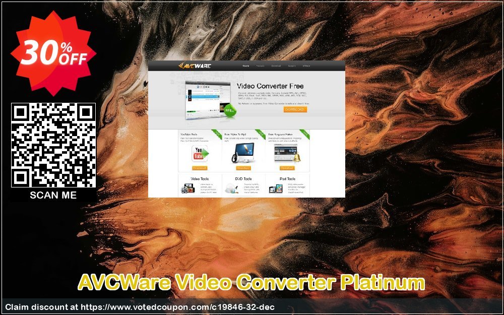 AVCWare Video Converter Platinum Coupon, discount AVCWare coupon (19846). Promotion: AVCWare coupon discount codes