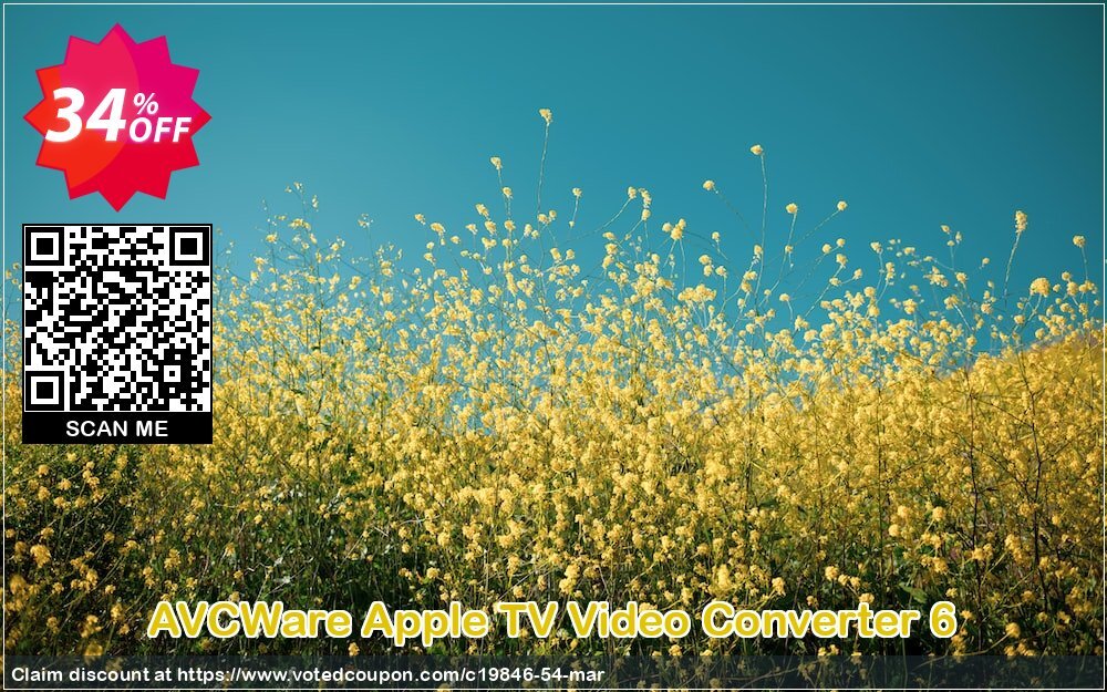 AVCWare Apple TV Video Converter 6 Coupon Code May 2024, 34% OFF - VotedCoupon