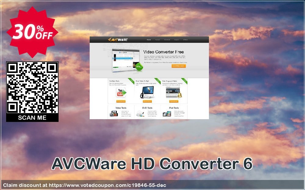 AVCWare HD Converter 6 Coupon, discount AVCWare coupon (19846). Promotion: AVCWare coupon discount codes