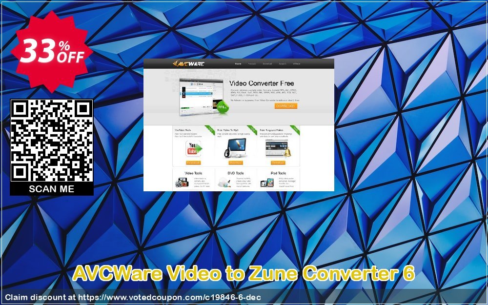 AVCWare Video to Zune Converter 6 Coupon, discount AVCWare coupon (19846). Promotion: AVCWare coupon discount codes