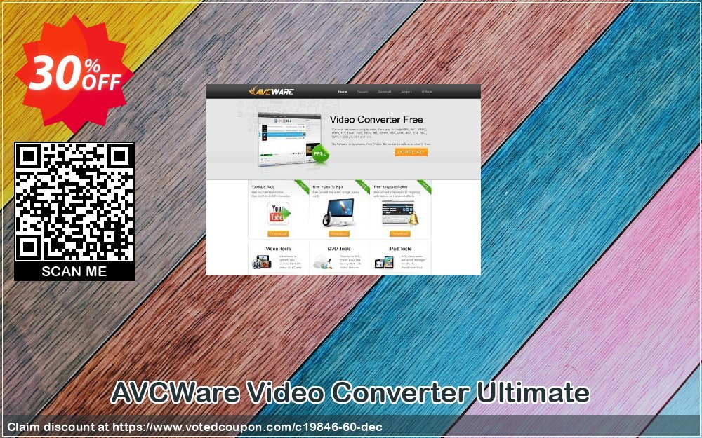 AVCWare Video Converter Ultimate Coupon, discount AVCWare coupon (19846). Promotion: AVCWare coupon discount codes