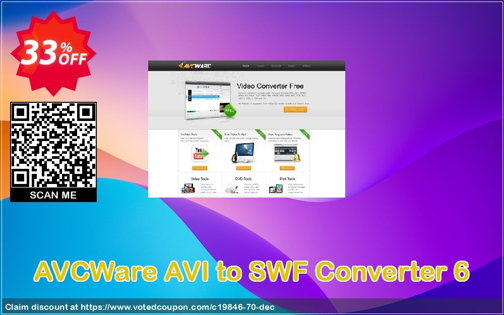 AVCWare AVI to SWF Converter 6 Coupon Code May 2024, 33% OFF - VotedCoupon