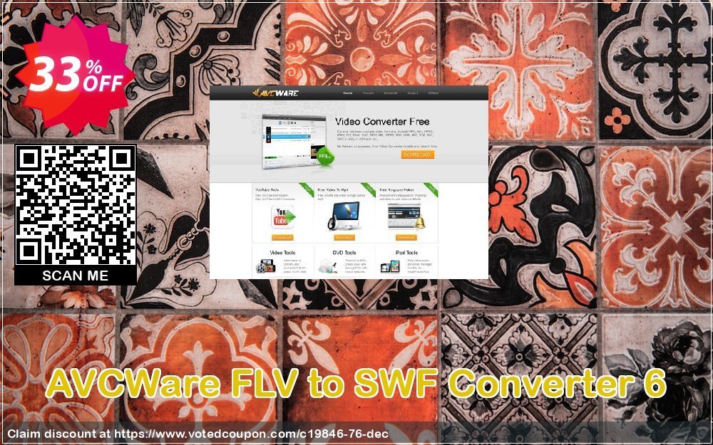 AVCWare FLV to SWF Converter 6 Coupon Code May 2024, 33% OFF - VotedCoupon