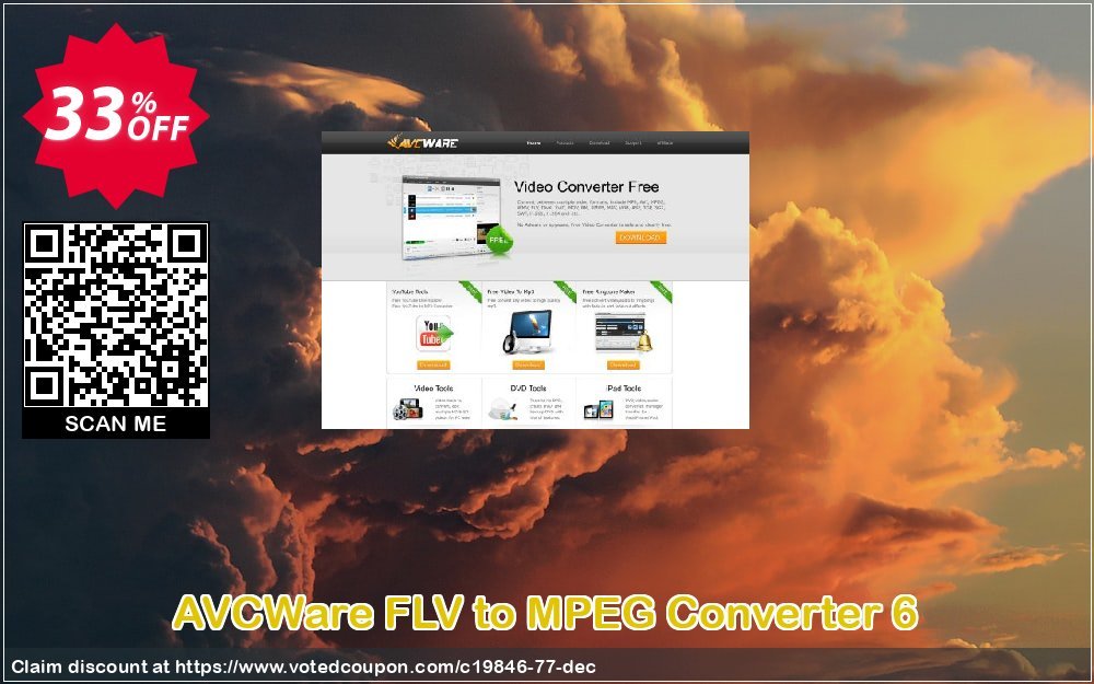 AVCWare FLV to MPEG Converter 6 Coupon, discount AVCWare coupon (19846). Promotion: AVCWare coupon discount codes