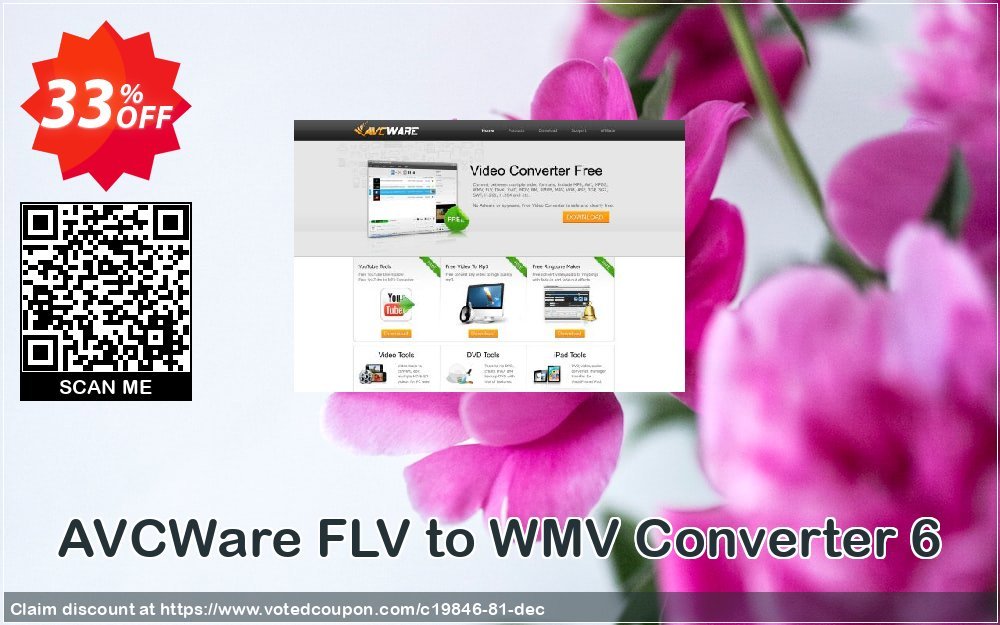 AVCWare FLV to WMV Converter 6 Coupon, discount AVCWare coupon (19846). Promotion: AVCWare coupon discount codes