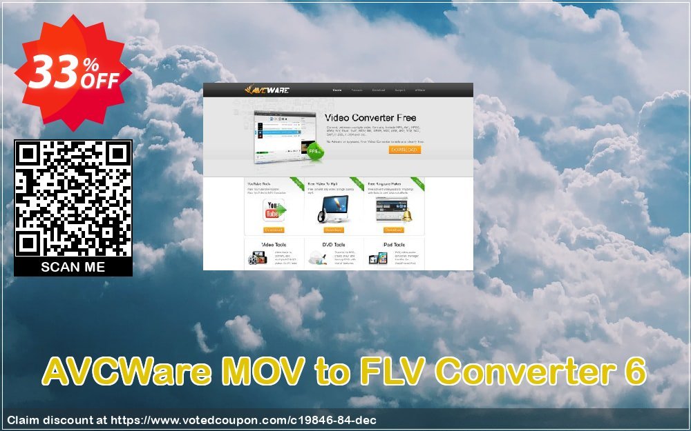 AVCWare MOV to FLV Converter 6 Coupon, discount AVCWare coupon (19846). Promotion: AVCWare coupon discount codes