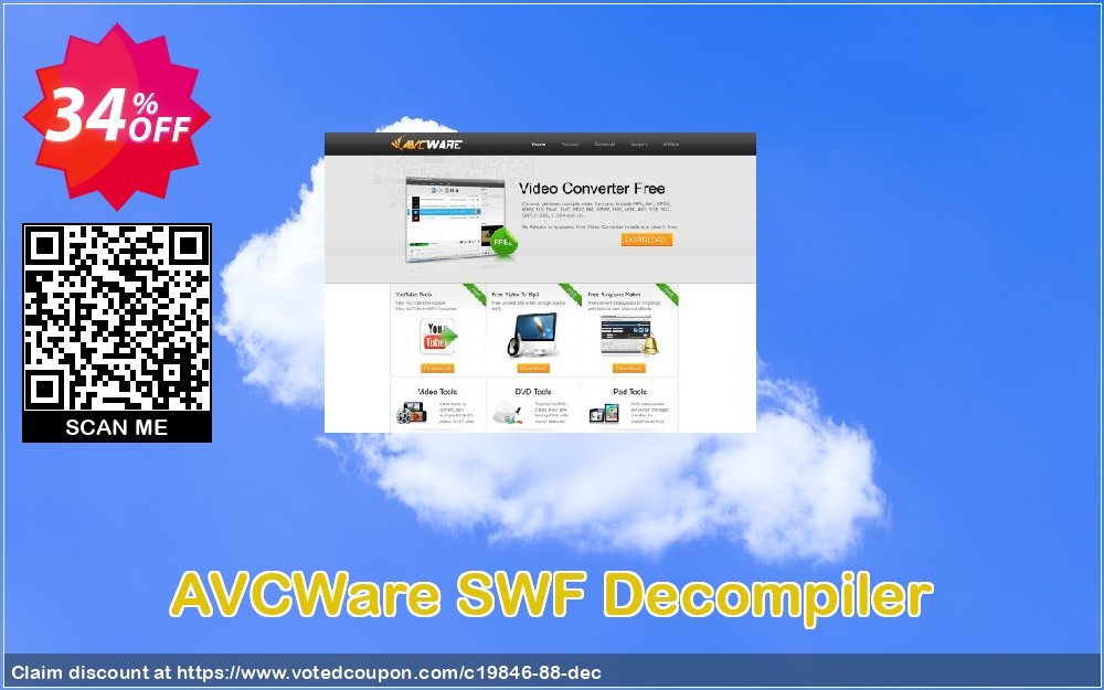 AVCWare SWF Decompiler Coupon, discount AVCWare coupon (19846). Promotion: AVCWare coupon discount codes