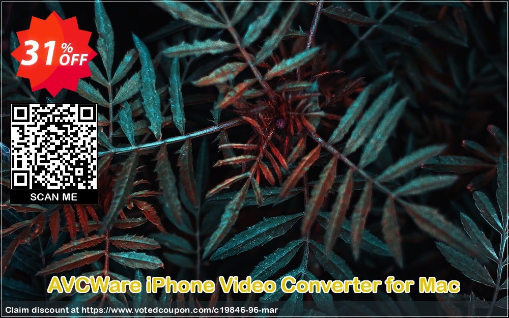 AVCWare iPhone Video Converter for MAC Coupon, discount AVCWare coupon (19846). Promotion: AVCWare coupon discount codes