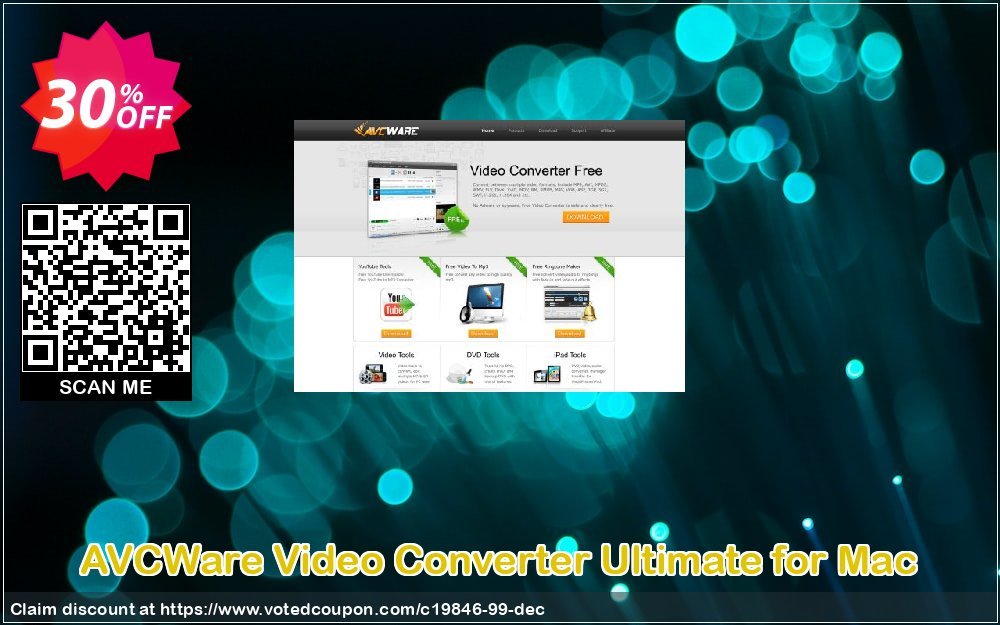 AVCWare Video Converter Ultimate for MAC Coupon, discount AVCWare coupon (19846). Promotion: AVCWare coupon discount codes