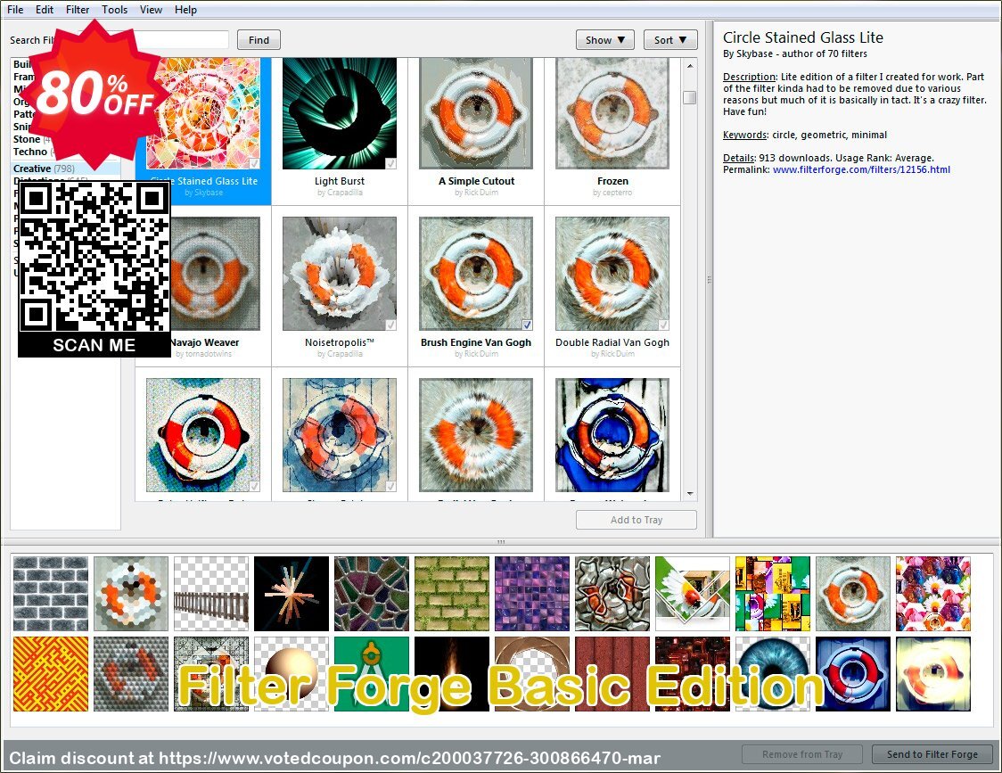 Filter Forge Basic Edition Coupon Code May 2024, 80% OFF - VotedCoupon