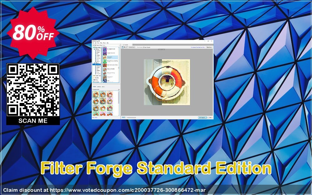 Filter Forge Standard Edition Coupon, discount Coupon code Filter Forge Standard 9.0 (Win). Promotion: Filter Forge Standard 9.0 (Win) Exclusive offer 