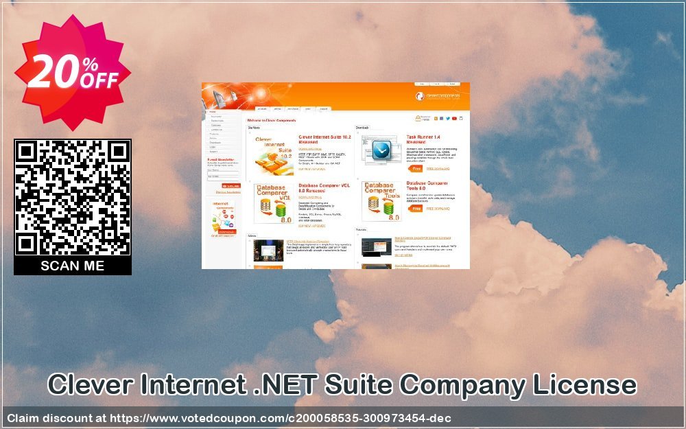 Clever Internet .NET Suite Company Plan Coupon, discount 20% OFF Clever Internet .NET Suite Company License, verified. Promotion: Staggering discount code of Clever Internet .NET Suite Company License, tested & approved