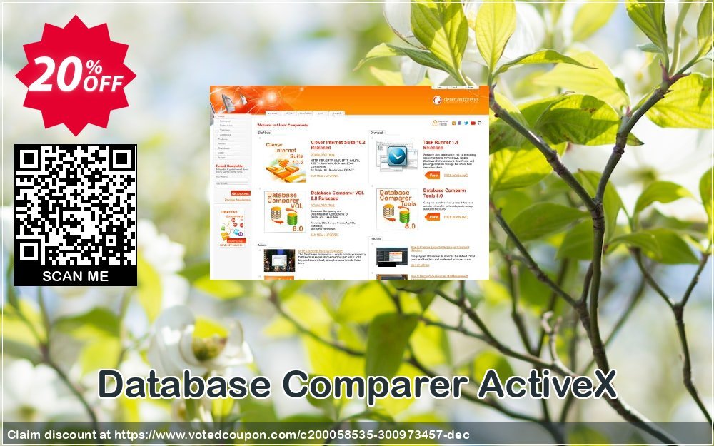 Database Comparer ActiveX Coupon, discount 20% OFF Database Comparer ActiveX, verified. Promotion: Staggering discount code of Database Comparer ActiveX, tested & approved