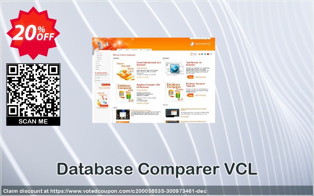 Database Comparer VCL Coupon, discount 20% OFF Database Comparer VCL, verified. Promotion: Staggering discount code of Database Comparer VCL, tested & approved