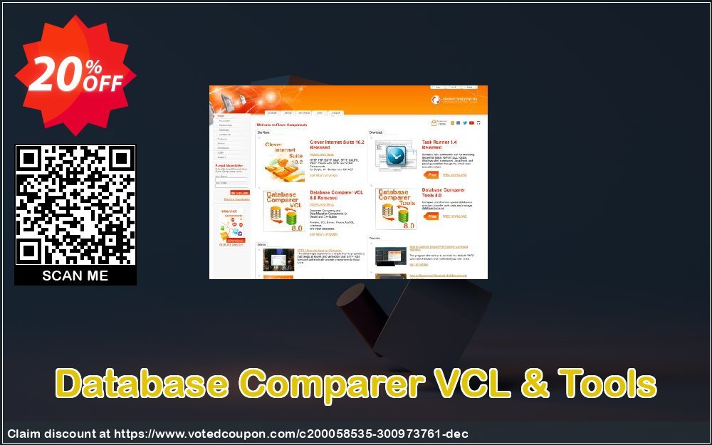 Database Comparer VCL & Tools Coupon, discount 20% OFF Database Comparer VCL & Tools, verified. Promotion: Staggering discount code of Database Comparer VCL & Tools, tested & approved