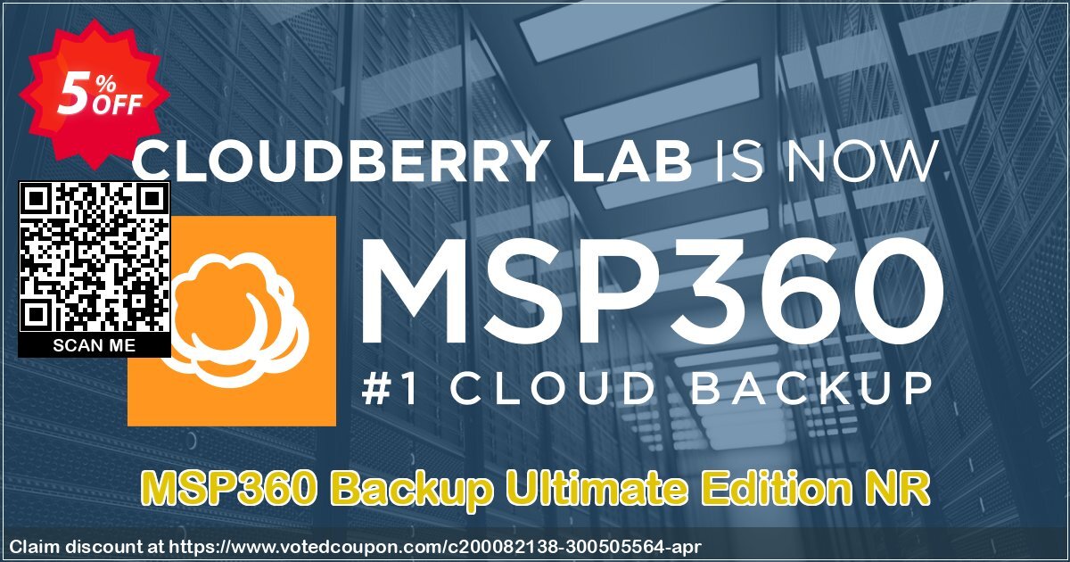 MSP360 Backup Ultimate Edition NR Coupon Code May 2024, 5% OFF - VotedCoupon