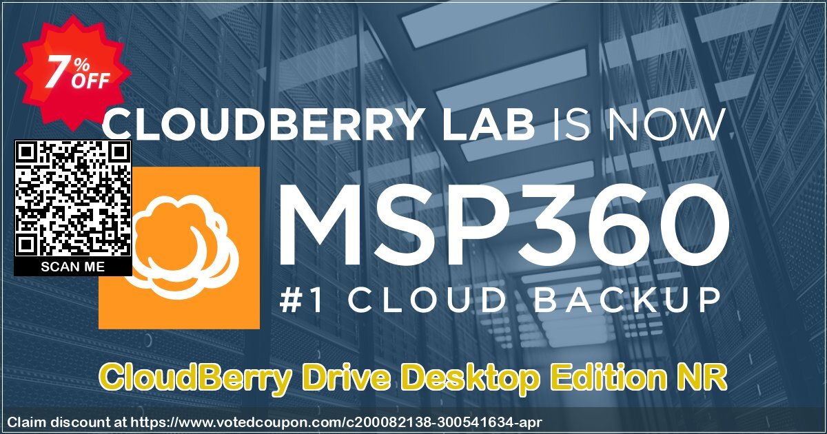 CloudBerry Drive Desktop Edition NR Coupon Code May 2024, 7% OFF - VotedCoupon