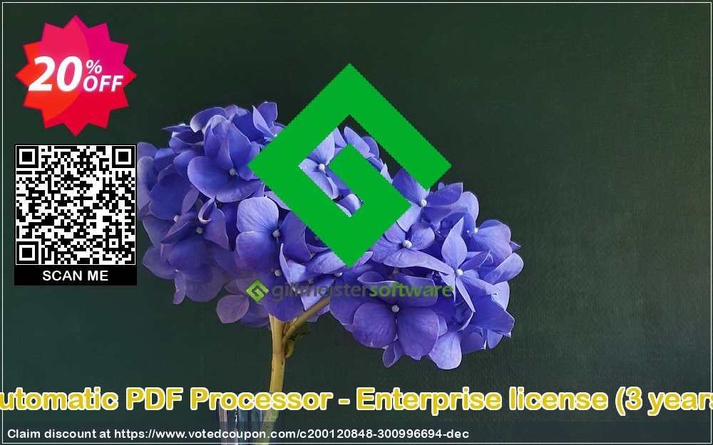 Automatic PDF Processor - Enterprise Plan, 3 years  Coupon Code May 2024, 20% OFF - VotedCoupon