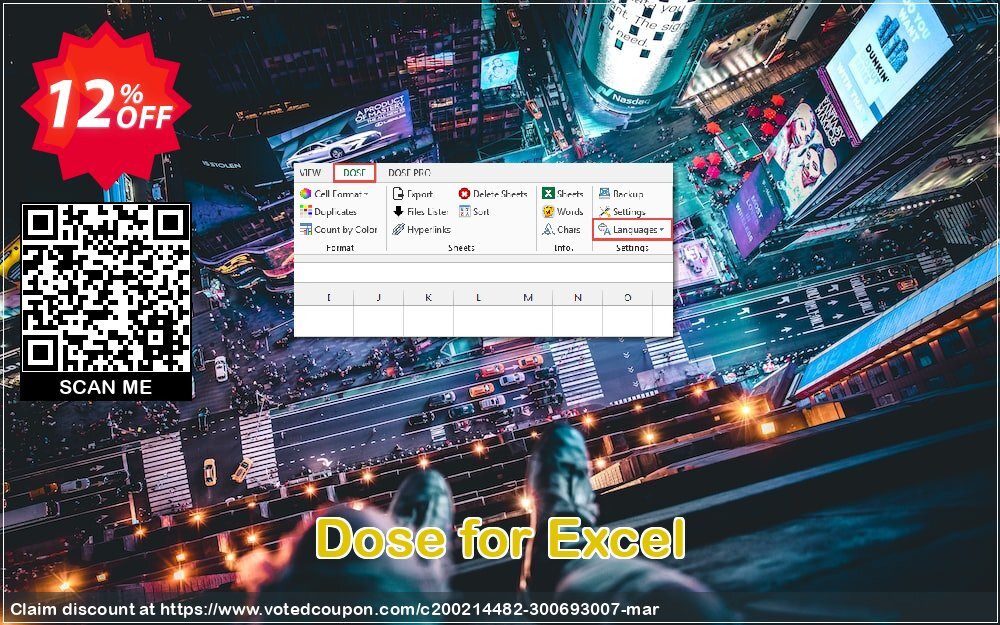 Dose for Excel Coupon, discount Coupon code Dose for Excel. Promotion: Dose for Excel Exclusive offer 