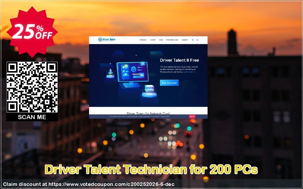 Driver Talent Technician for 200 PCs Coupon, discount 25% OFF Driver Talent Technician for 200 PCs, verified. Promotion: Big sales code of Driver Talent Technician for 200 PCs, tested & approved