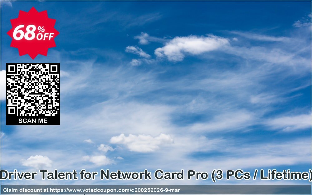 Driver Talent for Network Card Pro, 3 PCs / Lifetime  Coupon, discount 61% OFF Driver Talent for Network Card Pro, verified. Promotion: Big sales code of Driver Talent for Network Card Pro, tested & approved