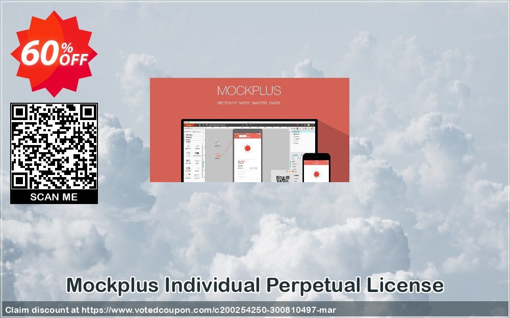 Mockplus Individual Perpetual Plan Coupon Code May 2024, 60% OFF - VotedCoupon