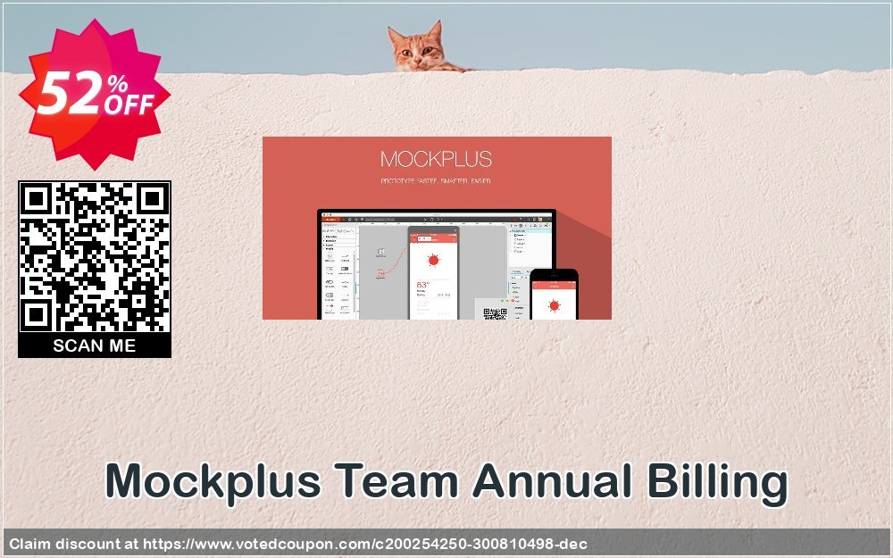 Mockplus Team Annual Billing Coupon, discount Coupon code Mockplus Team Annual Billing. Promotion: Mockplus Team Annual Billing Exclusive offer 