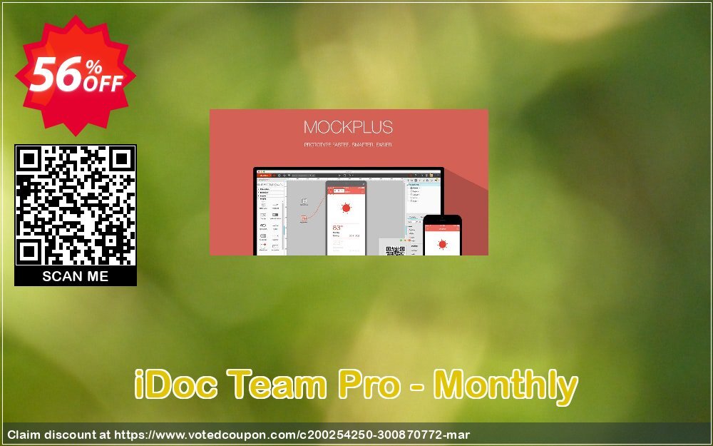 iDoc Team Pro - Monthly Coupon Code May 2024, 56% OFF - VotedCoupon