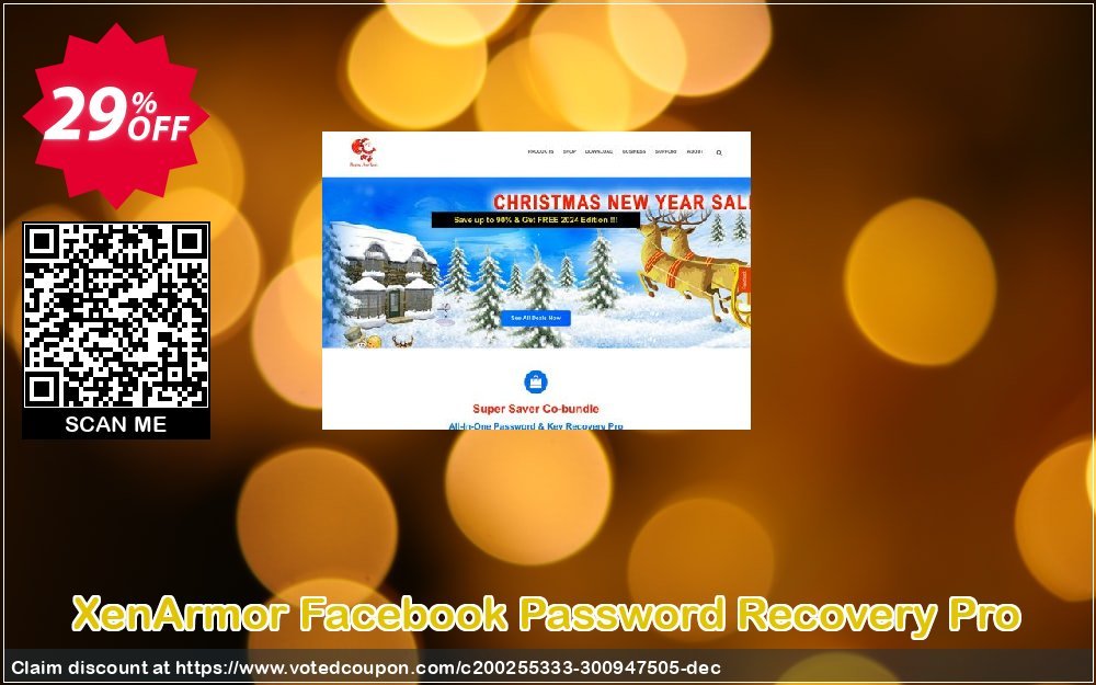 XenArmor Facebook Password Recovery Pro Coupon, discount Coupon code XenArmor Facebook Password Recovery Pro Personal Edition. Promotion: XenArmor Facebook Password Recovery Pro Personal Edition offer from XenArmor Security Solutions Pvt Ltd