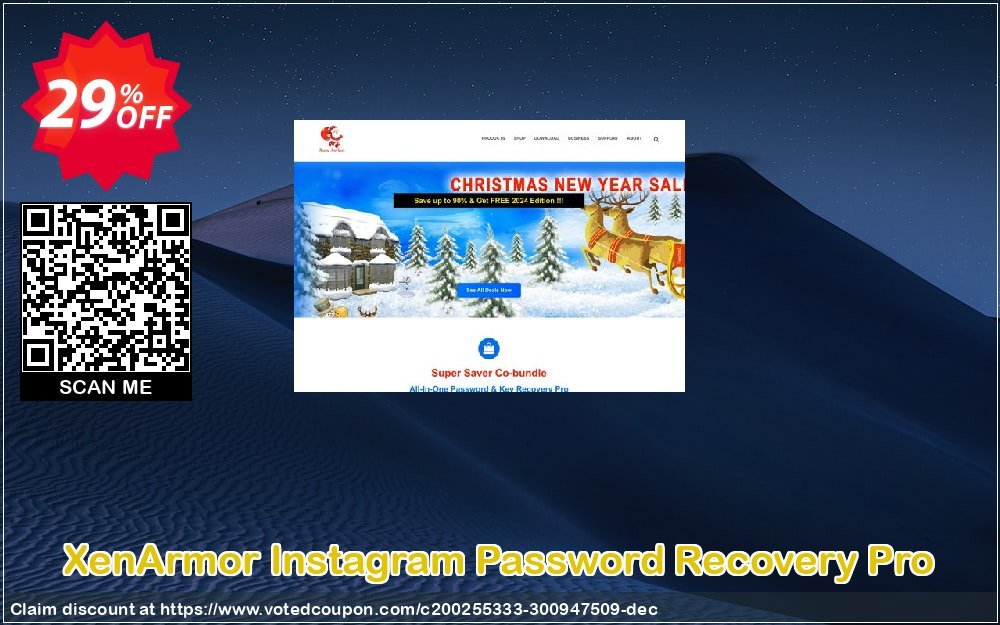 XenArmor Instagram Password Recovery Pro Coupon, discount Coupon code XenArmor Instagram Password Recovery Pro Personal Edition. Promotion: XenArmor Instagram Password Recovery Pro Personal Edition offer from XenArmor Security Solutions Pvt Ltd