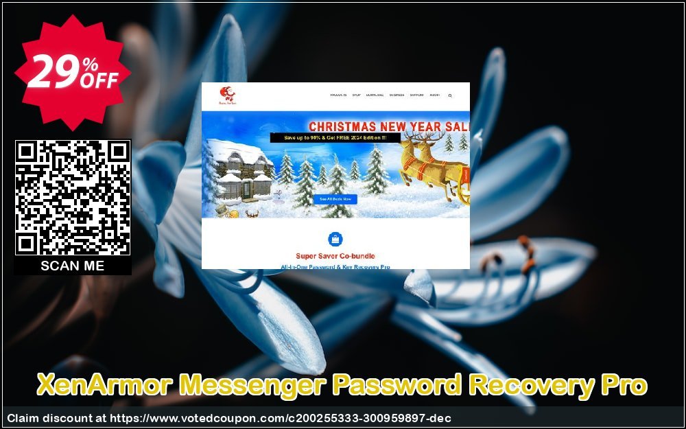 XenArmor Messenger Password Recovery Pro Coupon, discount Coupon code XenArmor Messenger Password Recovery Pro Personal Edition. Promotion: XenArmor Messenger Password Recovery Pro Personal Edition offer from XenArmor Security Solutions Pvt Ltd