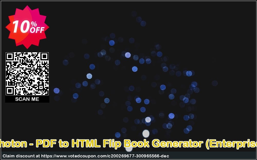 Photon - PDF to HTML Flip Book Generator, Enterprise  Coupon, discount Coupon code Photon - PDF to HTML Flip Book Generator (Enterprise). Promotion: Photon - PDF to HTML Flip Book Generator (Enterprise) offer from photon-dev