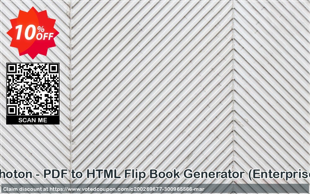 Photon - PDF to HTML Flip Book Generator, Enterprise  Coupon, discount Coupon code Photon - PDF to HTML Flip Book Generator (Enterprise). Promotion: Photon - PDF to HTML Flip Book Generator (Enterprise) offer from photon-dev